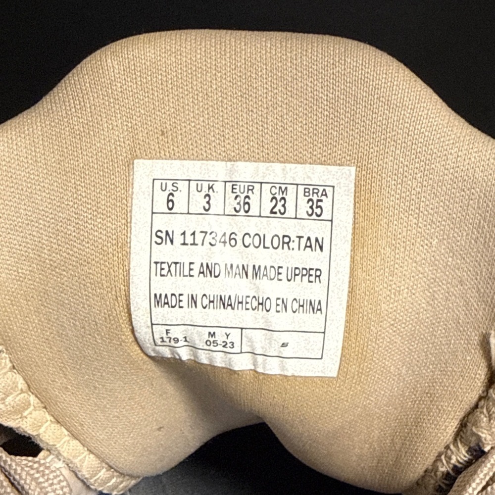 Skechers Bobs Sport Squad Tan Knit Memory Foam Sneakers Womens Shoes Size 6 - Picture 10 of 10